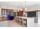 Modern kitchen with a spacious island, pendant lighting, and high-end appliances at 1972 Long Creek Rd, Wadmalaw Island, SC 29487