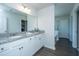 Bathroom with double sinks and granite countertops at 222 Torslanda Ln, Summerville, SC 29486