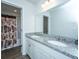 Bathroom with granite countertops and double sinks at 222 Torslanda Ln, Summerville, SC 29486