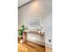 Stylish hallway console table with modern decor at 23 Felix St, Charleston, SC 29403