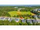 Aerial view of 2314 Hummingbird Ln Myrtle Beach, SC 29579 showcases neighborhood and ball field at 2314 Hummingbird Ln, Summerville, SC 29483