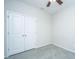 Spacious bedroom with closet and ceiling fan at 2314 Hummingbird Ln, Summerville, SC 29483