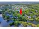 Aerial view of 2525 Bent Tree Ln, Mount Pleasant, SC, showcasing the property's lakefront location at 2525 Bent Tree Ln, Mount Pleasant, SC 29464