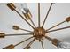 Close-up of a modern chandelier, adding a touch of elegance to the home at 272 Coming St # C, Charleston, SC 29403