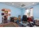 Well-lit office featuring neutral walls and a ceiling fan at 280 Royalegates Ct, Cross, SC 29436