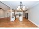 Kitchen with island, stainless appliances, and open floor plan at 287 Commonwealth Rd, Mount Pleasant, SC 29466