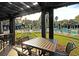 Relaxing poolside patio with stylish outdoor furniture, perfect for enjoying the community pool at 300 Ginned Cotton St, Charleston, SC 29492