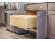 Drawers provide plenty of easily accessible storage in this modern kitchen at 3006 Cross Vine Ln, Summerville, SC 29483