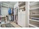 Organized walk-in closet with shelving, hanging racks, and ample storage at 3006 Cross Vine Ln, Summerville, SC 29483