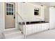 Exterior back porch features sink, storage, and access to backyard at 32 Elmora Ave, Goose Creek, SC 29445