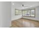 Spacious bedroom has hardwood floors, recessed lights, and natural light at 32 Elmora Ave, Goose Creek, SC 29445