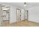 Open bedroom featuring access to closet and other rooms, and light wood flooring at 32 Elmora Ave, Goose Creek, SC 29445