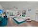 Cozy living room with plush seating, modern decor, and abundant natural light perfect for relaxation at 403 Hidden Meadow Ln, Summerville, SC 29486