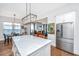 Modern kitchen with a large center island, stainless steel appliances, and an open layout at 403 Ripple Park Dr, Summerville, SC 29486