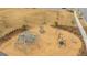 Aerial view of community playground and sitting area surrounded by mulch at 403 Ripple Park Dr, Summerville, SC 29486