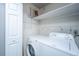 Laundry closet with a washer and dryer at 505 Laurel Ridge Rd, North Charleston, SC 29418