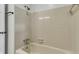 Bathroom featuring a tile bathtub with a shower and a white showerhead at 615 Fairington Dr, Summerville, SC 29485