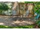 Cozy backyard fire pit area with seating, ideal for evening gatherings and relaxation at 620 Clearview Dr, Charleston, SC 29412