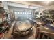 Well-organized garage showcasing two cars, storage solutions, and ample space at 675 Fair Spring Dr, Charleston, SC 29414