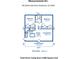 Floor plan for 706 White Oak Drive Charleston, SC, featuring two bedrooms, kitchen, and living room at 706 White Oak Dr, Charleston, SC 29407