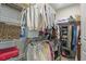 Walk-in closet with ample shelving and hanging space for optimal storage at 7101 Bowen Corner Ave, Hanahan, SC 29410