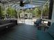 Outdoor patio with furnishings and relaxing river views at 78 Hannibal Trl, Ridgeville, SC 29472