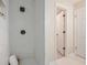 Contemporary shower with marbled tile and modern fixtures at 7993 Malden Ave, North Charleston, SC 29420