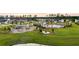 Aerial view of community with playgrounds, pool, fire pit and Gathering homes at 102 Bolsena Ct, Summerville, SC 29486
