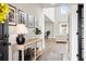 Bright entryway with tall ceilings and stylish decor that flows into the living area at 102 Bolsena Ct, Summerville, SC 29486