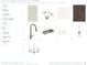 Kitchen selections including cabinets, hardware, countertops, flooring, faucet, sink, backsplash, and lighting at 102 Hawthorne Landing Dr, Goose Creek, SC 29445