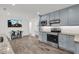 Bright kitchen featuring stainless steel appliances, ample counter space, and a view into the dining area at 108 Williamsburg Ct, Goose Creek, SC 29445