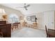 Spacious bonus room with a vaulted ceiling, ample seating, and neutral-colored carpet at 112 Waterfront Plantation Dr, Charleston, SC 29412