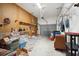 Spacious garage interior with organization and storage solutions, perfect for any homeowner at 112 Waterfront Plantation Dr, Charleston, SC 29412