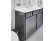 Bathroom featuring a gray vanity with drawers and brushed nickel hardware at 113 Alpine Rd, Summerville, SC 29485