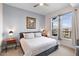Comfortable bedroom with plenty of natural light, with stylish decor at 125 Pier View St # 405, Daniel Island, SC 29492