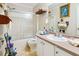 Bathroom with a shower-tub combination and a single sink vanity with lots of countertop space at 131 Travis Hill Rd, Moncks Corner, SC 29461