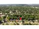 Aerial view of a neighborhood showcasing the property's location at 1317 White Dr, Charleston, SC 29407