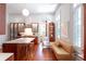 Gourmet kitchen with marble island, stainless steel appliances, custom cabinetry, and ample counter space at 155 Wentworth St # A, Charleston, SC 29401
