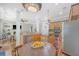 Open concept kitchen with stainless steel appliances, wood cabinets, and an eat-in area for flexible dining at 1678 William Hapton Way, Mount Pleasant, SC 29466