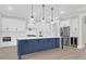 Beautiful kitchen features stainless steel appliances, a large island, and ample storage space at 202 Countryside Way, Summerville, SC 29483