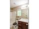 Bathroom features a vanity, toilet, and a shower with good lighting at 206 Trickle Dr, Summerville, SC 29483