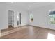 Spacious bedroom features beautiful hardwood floors and a light and airy feel at 2151 River Road, Johns Island, SC 29455