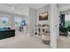 Spacious bonus room offering plenty of room for lounging and recreation at 2197 Sandy Point Ln, Mount Pleasant, SC 29466