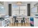Bright office space with natural light, a large desk, and storage solutions at 2197 Sandy Point Ln, Mount Pleasant, SC 29466