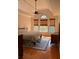 Spacious main bedroom boasts a ceiling fan, plenty of natural light, and ample closet space at 255 Oak Point Landing Dr, Mount Pleasant, SC 29464