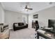 Cozy office featuring a sofa, desk, and neutral decor for a professional workspace at 2827 Wagner Way, Mount Pleasant, SC 29466