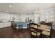 Spacious kitchen features custom cabinets, a large island, and stainless steel appliances at 3191 Moonlight Dr, Charleston, SC 29414