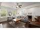 Cozy living room with hardwood floors and lots of open space at 3191 Moonlight Dr, Charleston, SC 29414