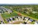 Aerial view of the property, highlighting its location in a residential community at 4024 Exploration Rd, Ladson, SC 29456