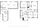 Floor plan of the home showcasing the layout of the rooms on both floors at 4024 Exploration Rd, Ladson, SC 29456